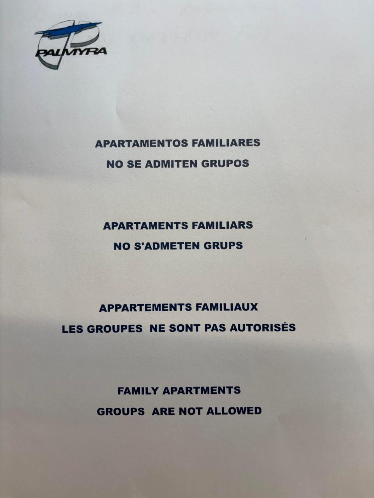 Apartamentos Cataluna Palmyra サロウ エクステリア 写真